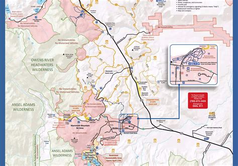 Mammoth Mountain Trail Maps Winter And Summer ASO Mammoth