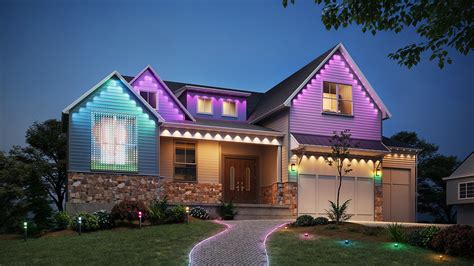 Govees Permanent Outdoor Lights Can Turn Your Home Into A Barbie Dream House At The Tap Of A