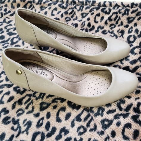 Nude Tan Beige Life Stride Parigi Pumps Heels Depop