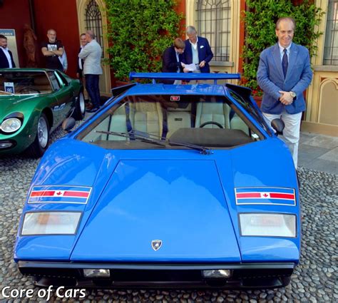 Lamborghini Countach Walter Wolf” At Villa Deste Core Of Cars