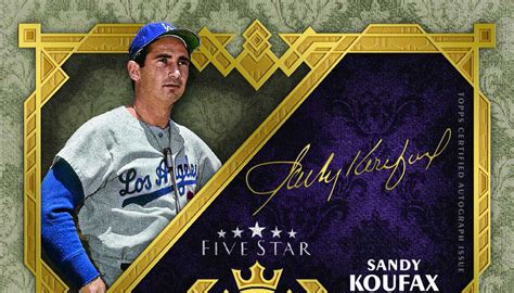 2024 Topps Five Star Baseball Checklist Teams Box Info Details