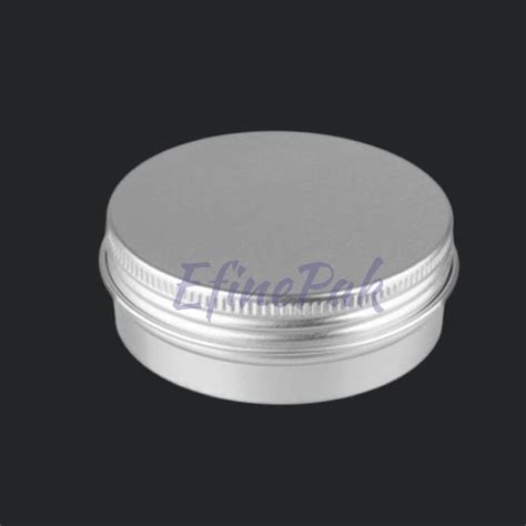 Aluminium Cosmetic Packaging Tins Container 50ml Nice Bottle Supplies