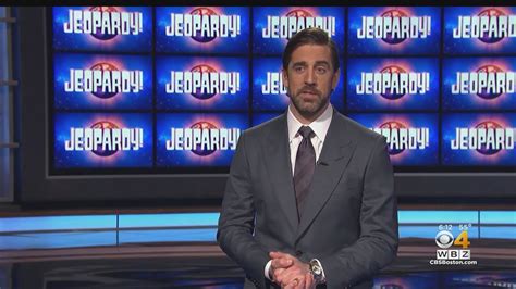 Aaron Rodgers To Guest Host Jeopardy Youtube