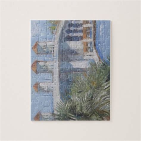 St Augustine Bridge Of Lions Jigsaw Puzzle Zazzle