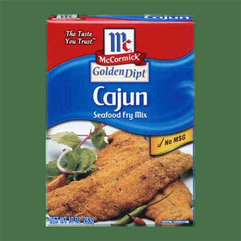 Mccormick® Golden Dipt® Cajun Style Seafood Fry Mix Mccormick