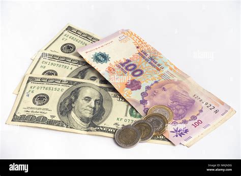 Usd dolar peso argentino hi-res stock photography and images - Alamy