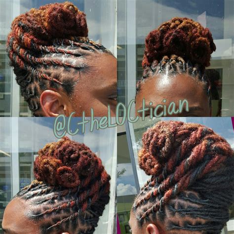 Locs Locs With Color Ombre Wedding Hair Loc Styles Updos Loc