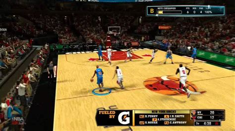 [nba 2k13 Ma Carrière] Mon Joueur Vs Chicago Bulls Youtube