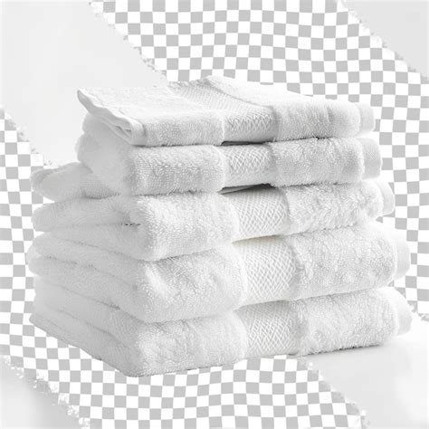 Premium Psd A Stack Of Towels With The Word On The Bottom