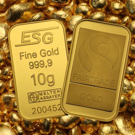 Händler ESG Goldbarren de