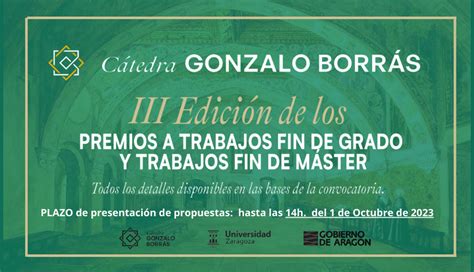 III EDICIÓN DE LOS PREMIOS A TRABAJOS FIN DE GRADO Y TRABAJOS FIN DE