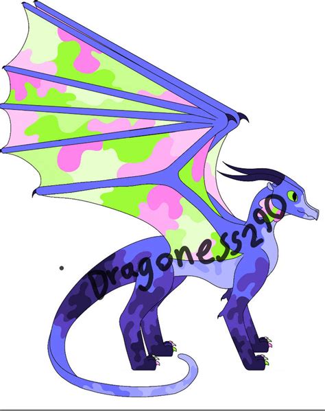 Rainwing adopt by Dragoness290 on DeviantArt