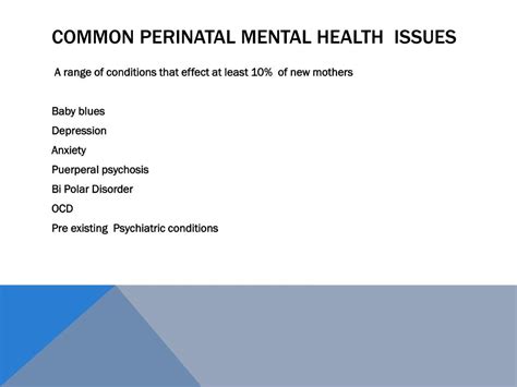 Ppt Perinatal Mental Health Services Powerpoint Presentation Free