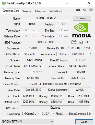 Primeros Resultados Del Nvidia Titan V Con Overclocking