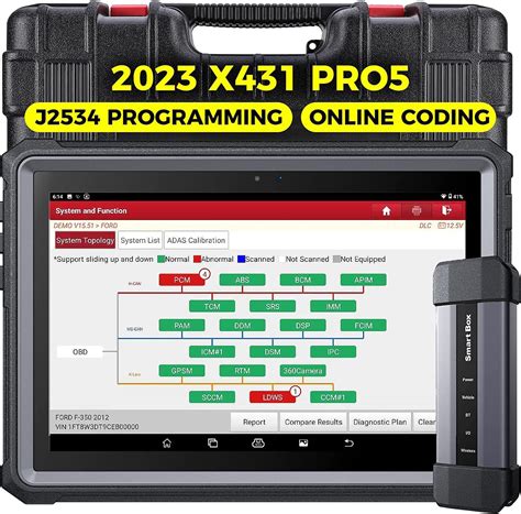 LAUNCH X431 PRO 5 Scan Tool 2024 J2534 Reprogramming Tool ECU Online