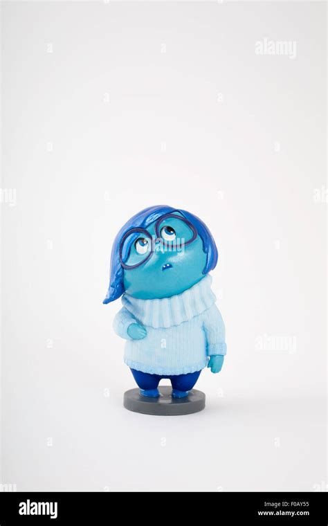 Disneys Inside Out Movie Characters Sadness Sad Stock Photo Alamy