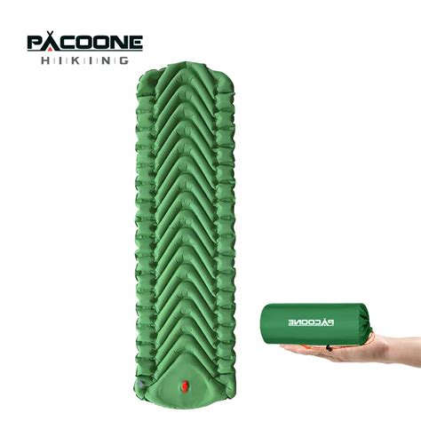 PACOONE Inflatable Mattress Camping Mattress Sleeping Mat Air Mattress