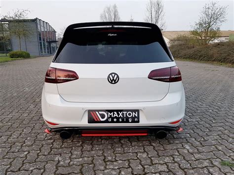 Rear Side Splitters Vw Golf Mk Gti Clubsport Carbon Look Our Offer