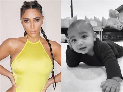 Kim Kardashian Son Kim Kardashian Shares The Cutest Video Of Baby