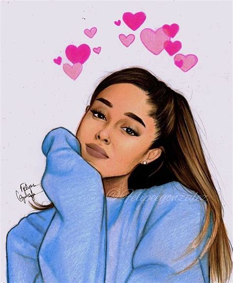 Ariana Grande Sketch at PaintingValley.com | Explore collection of ...