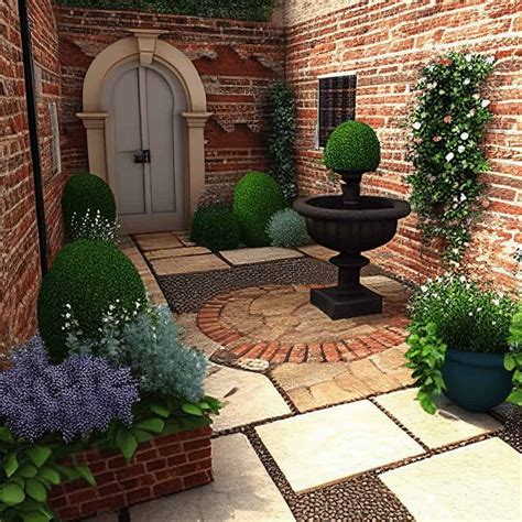 Courtyard Garden Styles Acacia Gardens Enclosed Garden