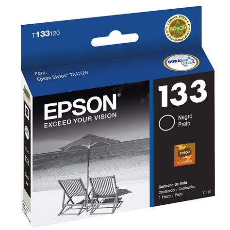 CARTUCHO EPSON 133 T133120 AL NEGRO