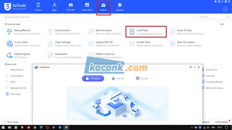 Cara Menampilkan Layar IPhone Ke Laptop Dengan 3uTools Kaconk