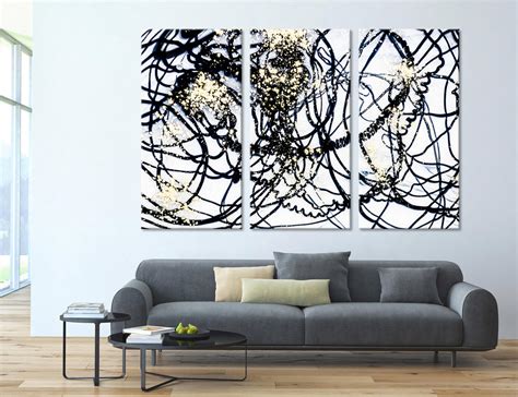 Black And White Abstract Canvas Print 1044 Canvare Canvas Prints