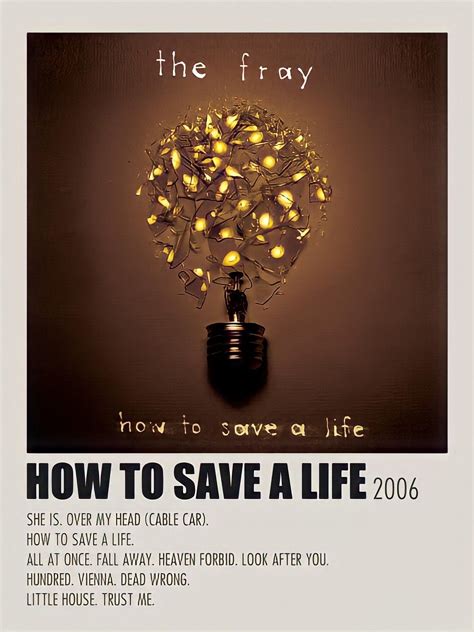 The Fray How To Save A Life