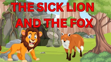 The Wise Fox And The Old Lion Moral English Story For Kids Short