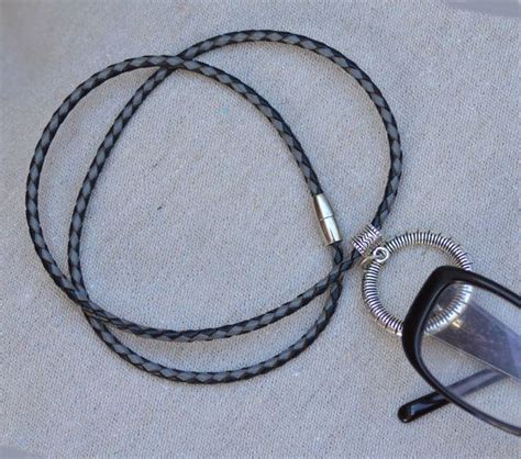 Eyeglass Holder Necklace Mens Ring Lanyard With Magnetic Etsy Eyeglasses Holder Necklace