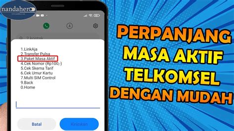 Cara Memperpanjang Masa Aktif Telkomsel Apakah Bisa Untuk Kartu