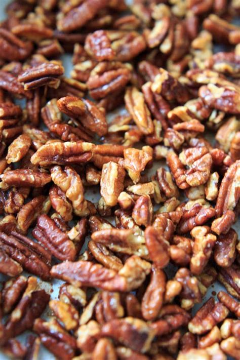 Honey Roasted Pecans 2 Ingredient Gluten Free Snack