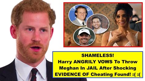 SHAMELESS Harry ANGRILY VOWS To Throw Meghan In JAIL After Shocking