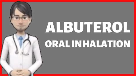 ALBUTEROL ORAL INHALATION Proair Albuterol Inhaler Review What Is