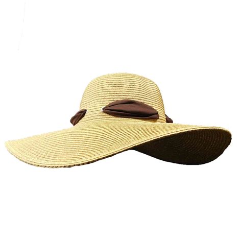 Straw Floppy Hat With Sash — Setartrading Hats