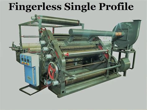 Natraj Fingerless Single Facer Corrugation Machine Automatic Grade