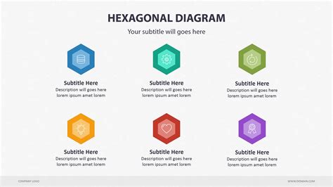 Hexagonal Diagram Powerpoint Presentation Templates Graphicriver