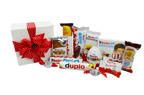 Zestaw S Odyczy Kinder Pude Ko Urodziny Box Jajko Na Dzie Dziecka