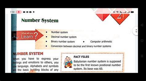 Chapter 2 Number System Part 1 Youtube