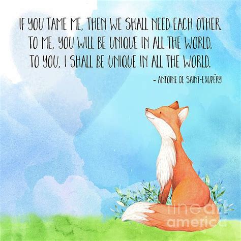 Little Prince Fox Quote Text Art By Tina Lavoie Prince Quotes Fox Quotes Little Prince Fox