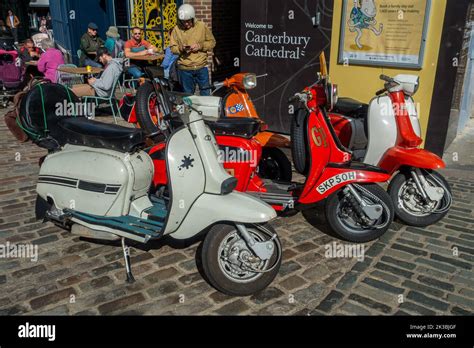 Vintage Lambretta Scooter Hi Res Stock Photography And Images Alamy