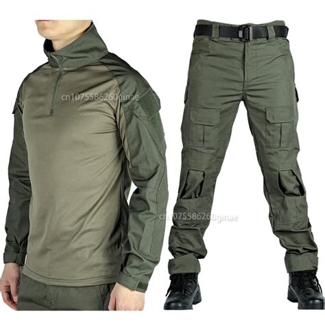 Traje T Ctico G3 Para Hombre Conjunto De 2 Piezas Uniformes De