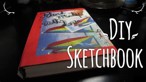 Diy Watercolor Sketchbook How I Make Them Youtube