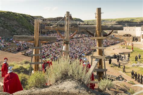 The Canadian Badlands Passion Play Theatre Review Kolbe Times