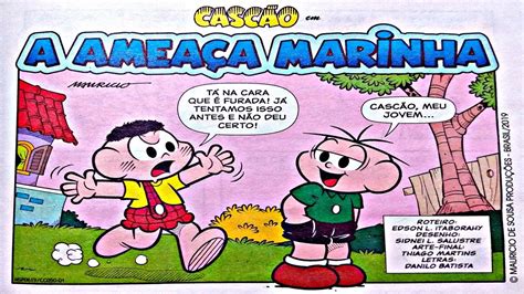 Casc O A Amea A Marinha Hist Rias Em Quadrinhos Gibis Turma Da