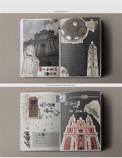 Vilnius Churches Collage On Behance