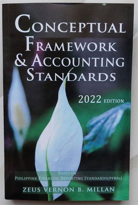 CONCEPTUAL FRAMEWORK ACCOUNTING STANDARDS 2022 Edition By Millan