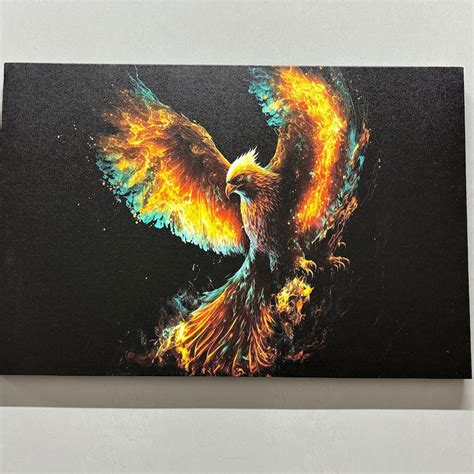 Phoenix Bird Art - Etsy