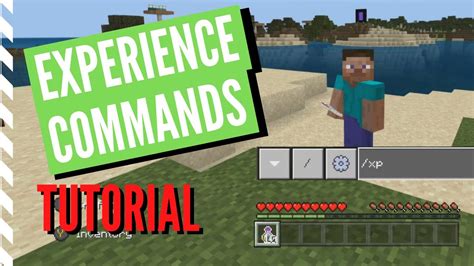 Minecraft XP COMMAND Tutorial (Bedrock & JAVA Edition) - YouTube